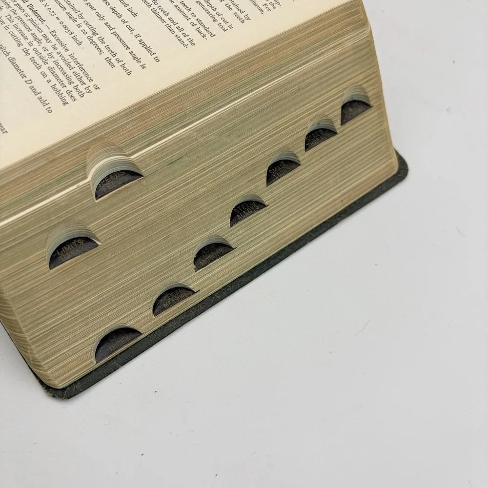 Machinery's Handbook 12th Edition - The Industrial Press - Leather 1944 Indexed